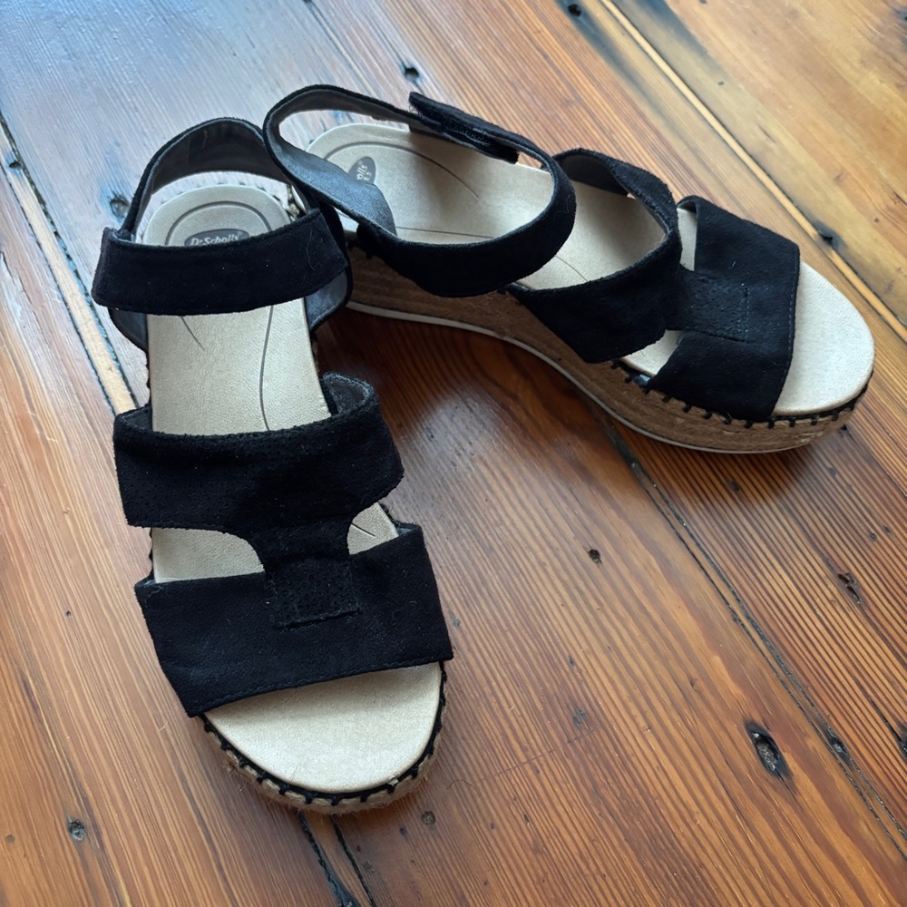 Dr. Scholl’s Platform Espadrille Wedges